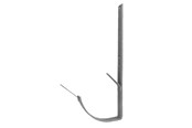 Dach und Fassade - J. Petersen Gutter bracket ipa rz/vm short 415mm quarter round - 4166610871