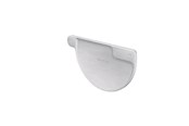 Dach und Fassade - Rheinzink stopend right half-round 333 - 1131083