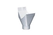 Dach und Fassade - Rheinzink plug-in outlet half-round 333/76 - 1132238