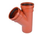 Abwasserleitungsprodukte - Wavin Wafix pp branch rd 110/110x45° - 1553446