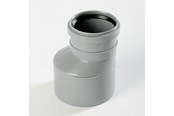 Entwässerungsprodukte - Wavin Wafix pp reducer long 75 x 32 mm grey - 1450715