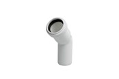 Entwässerungsprodukte - ALIAXIS 32mm-45 pp white bend - BKL-032-018-045