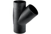 Entwässerungsprodukte - Geberit silent manifold 45° 110/110 mm - 310.104.14.1