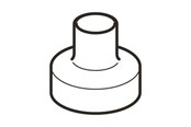 Entwässerungsprodukte - Geberit Reducer pe-hd d90/50 concentric - 366.560.16.1