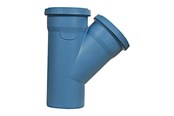 Entwässerungsprodukte - ALIAXIS Branch 110/75 90° dblue - VTR-110-075-90D