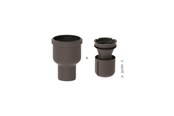 Entwässerungsprodukte - Unidrain Outlet unit w/vertical outlet Ø75 mm incl. water trap corner drain - 2412.0075