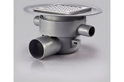 Entwässerungsprodukte - Purus multiflex w/grate horizontal 75 mm - 153482-113
