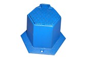 Wasserversorgungsprodukte - Jemi Cover stopvalve 78x75 mm hexagon cast iron - 145600000