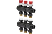 Fußbodenheizung - Uponor vario plus manifold w. valve ls 3x 3/4 euro - 1030580