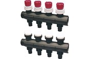 Fußbodenheizung - Uponor vario plus manifold q&e w. valve ls 4x q&e 20x2.0 - 1032704