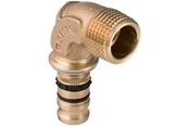 Alu pex Systeme - Geberit mepla bend adapter 90° with male thread: d=20mm r=3 - 602.253.00.5