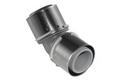 Alu pex Systeme - Uponor press composite elbow 45° ppsu 40-40 - 1046388