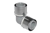 Alu pex Systeme - Uponor press composite elbow ppsu 50-50 - 1046387