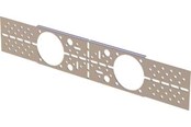 PEX-Systeme - Uponor smart aqua plus mounting bracket m7 c/c 150 mm for te - 1085749