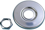 Dusch- und Montagezubehör - Uponor wall cap plated with nut 21x70x5mm - 1033991