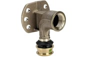 Alu pex Systeme - Viega Raxofix cover angle 16 mm x 1/2" gunmetal - 645915
