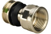 Alu pex Systeme - Viega Raxofix transition 25 x 3/4" socket/socket gunmetal - 646196