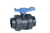 Kunststoffrohre und Zubehör - +GF+ Ball valve 22i pvc/epdm 40 - VSA22I400