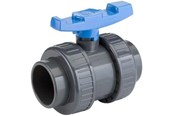 Kunststoffrohre und Zubehör - +GF+ Ball valve 22i pvc/epdm d25 - VSA22I250