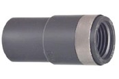 Kunststoffrohre und Zubehör - +GF+ Redbush npl pvc pn16 d40-1" - 721910446