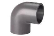 Kunststoffrohre und Zubehör - +GF+ Elbow 90° pvc pn16 d25 - 721100107