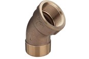 Gewindestücke - Viega Bend 45° sleeve/nipple 3/4" gunmetal - 264185