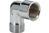Gewindestücke - Viega Angle 90° 3/4" sleeve/nipple brass chrome-plated - 107758