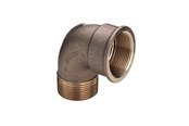Gewindestücke - Viega Bend 90° socket/nipple 1 1/4" gunmetal - 264109