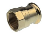 Druckrohre und Armaturen - Vsh Fabrieken Xpress copper straight connector vsh female / female 28mmx3 / 4 cu - 4801368