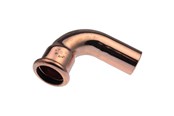 Druckrohre und Armaturen - Vsh Fabrieken Xpress copper elbow 90 deg. fø 15 - 38318