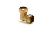 Kupferrohre und Armaturen - Broen Elbow. push-fit x push-fit 15 mm - 45516