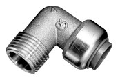 PEX-Systeme - Roth male elbow 90° push-fit 22 mm x 3/4" - 17046605.322