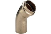 Druckrohre und Armaturen - Viega Profipress bend 45° 28 Copper/bright 292522 - 292522