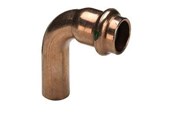 Druckrohre und Armaturen - Viega Profipress bend 90° 18 Copper/bright 291655 - 291655