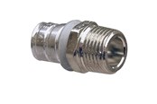 Alu pex Systeme - Uponor press adapter male thread 40-r1 1/4mt - 1046901