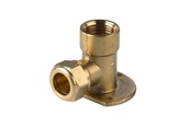 Klemmringverschraubungen - Vsh Fabrieken Wallplate elbow fxc 1/2x12 s12 - 0865238