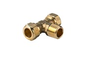 Klemmringverschraubungen - Vsh Fabrieken Compression tee male cxmxc 15x1/2x15 s122 - 0867988