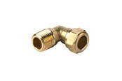 Klemmringverschraubungen - Vsh Fabrieken Compression elbow male mxc 3/4x22 s1212 - 0862026