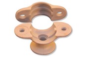 Rohraufhängung und Kupplungen - Megatherm Wallmounting plast 10 mm - 042830010