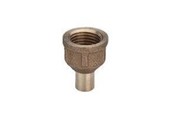 Kupferrohre und Armaturen - Viega Insert nipple/socket 22 mm x 3/4" gunmetal - 118846