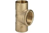 Kupferrohre und Armaturen - Viega T-piece 22 x 1/2" x 22 mm gunmetal - 101978