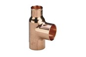 Kupferrohre und Armaturen - Viega T-piece 28 x 22 x 28 mm copper - 101282