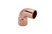 Kupferrohre und Armaturen - Viega Angle 90° nipple/socket 22 mm copper - 100933