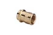 Druckrohre und Armaturen - Viega Profipress G transition 28 x 1" socket/socket gunmetal - 346430