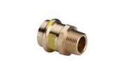 Druckrohre und Armaturen - Viega Profipress G transition 22 x 1/2" sleeve/nipple gunmetal - 346164