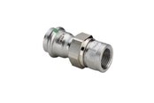 Druckrohre und Armaturen - Viega Sanpress Inox transition fitting 28 x 1" Stainless steel/bright 437534 - 437534