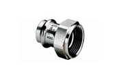 Druckrohre und Armaturen - Viega Sanpress Inox connection screw 15 mm x 1/2" stainless steel - 437572
