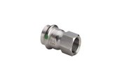 Druckrohre und Armaturen - Viega Sanpress Inox transition 15 mm x 3/4" stainless steel 436582 - 436582