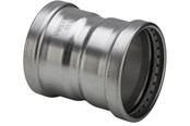 Druckrohre und Armaturen - Viega Sanpress inox XL sleeve 76.1 mm stainless steel - 482800
