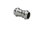 Druckrohre und Armaturen - Viega Sanpress inox sleeve 15 mm stainless steel - 436155
